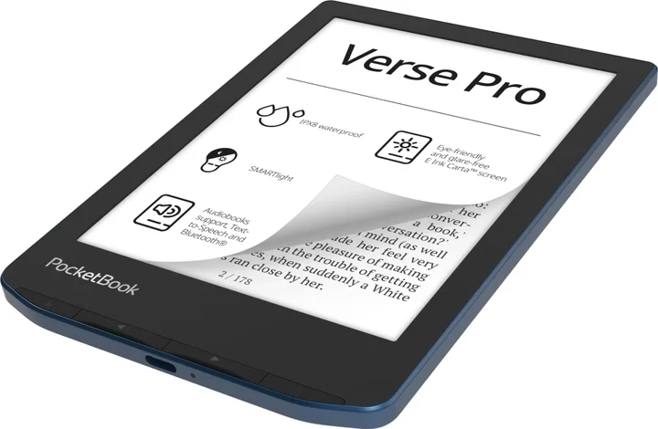 Электронная книга PocketBook Verse Pro PB634 PB634-A-CIS 6.0" Azure  - фото 6