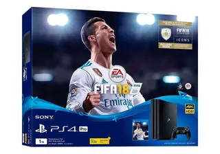 Sony ойын консолі FIFA 18/ PS+14Day/PS4 Pro Black (CUH-7008B)