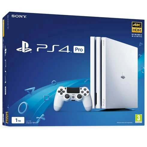 Sony ойын консолі PlayStation 4 Pro 1 TB, White - фото 3