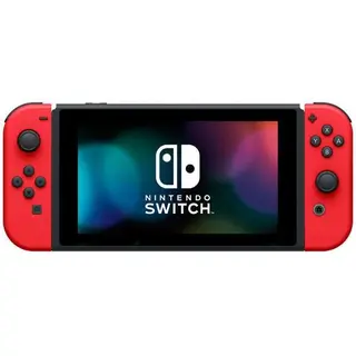 Игровая консоль Nintendo Switch (красный) + Super Mario Odyssey