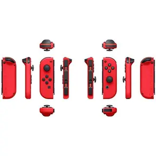 Игровая консоль Nintendo Switch (красный) + Super Mario Odyssey