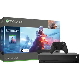 Игровая консоль Microsoft Xbox One X 1TB + Battlefield V Deluxe Edition