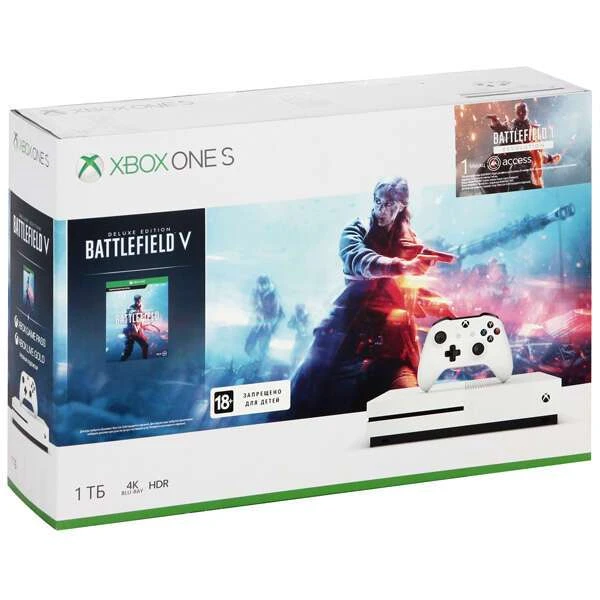 Игровая консоль Microsoft Xbox One S 1TB + Battlefield V