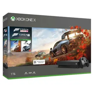 Игровая консоль Microsoft Xbox One X 1TB + Forza Horizon 4 + Forza Motorsport 7