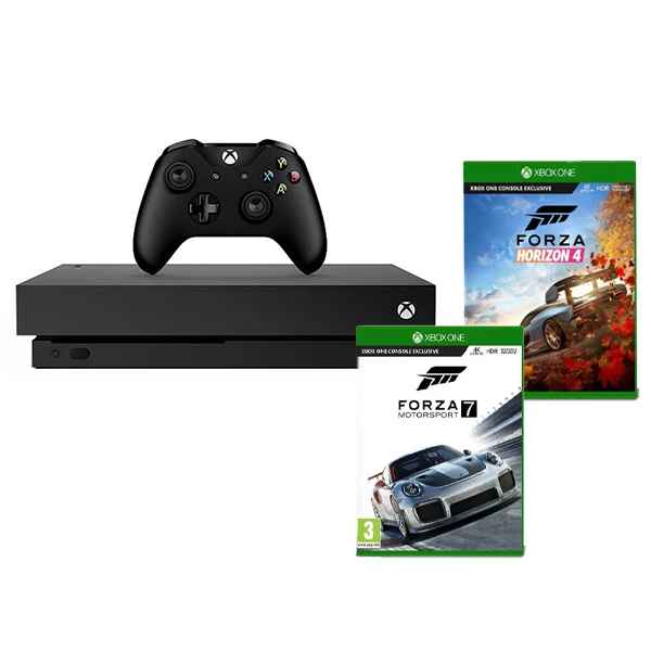 Игровая консоль Microsoft Xbox One X 1TB + Forza Horizon 4 + Forza Motorsport 7