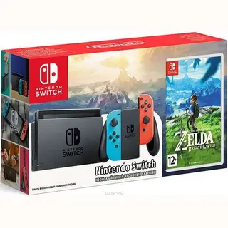 Игровая консоль Nintendo Switch +The Legend of Zelda: Breath of the Wild