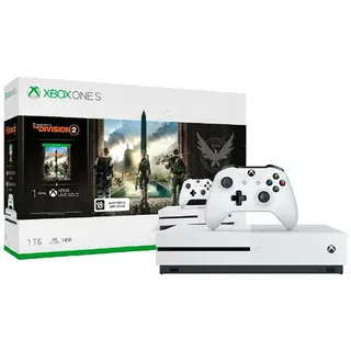 Игровая консоль Microsoft Xbox One S 1 ТБ + Tom Clancy’s The Division 2