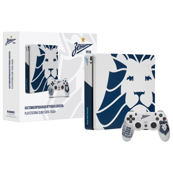 Игровая консоль Sony PlayStation 4 Slim 1TB "Зенит. Сила Льва" - фото 4