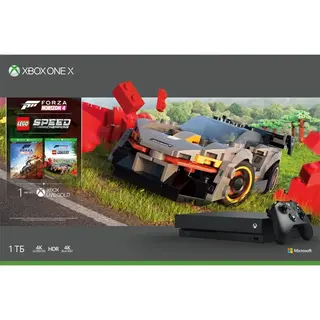 Игровая консоль Microsoft Xbox One X 1TB + Forza Horizon 4 + Lego DLC