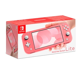 Игровая консоль Nintendo NS: Switch Lite кораллово-розовый