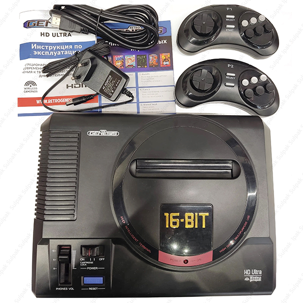 Sega Retro Genesis ойын консолі ZD-06a + 150 ойын