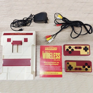 Игровая консоль Retro Genesis C-56A 8 Bit Wireless Plus + 300 игр