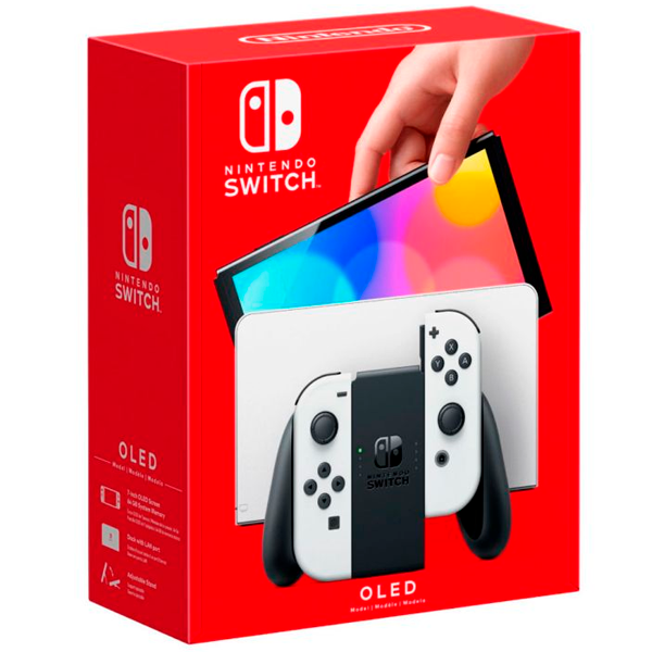 Nintendo ойын консолі Switch OLED ақ