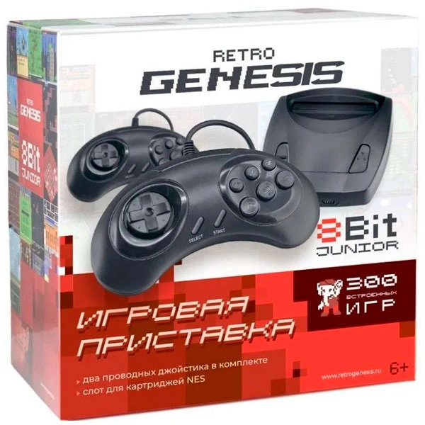 Игровая консоль Retro Genesis ZD-03 8 Bit Junior + 300 игр - фото 7