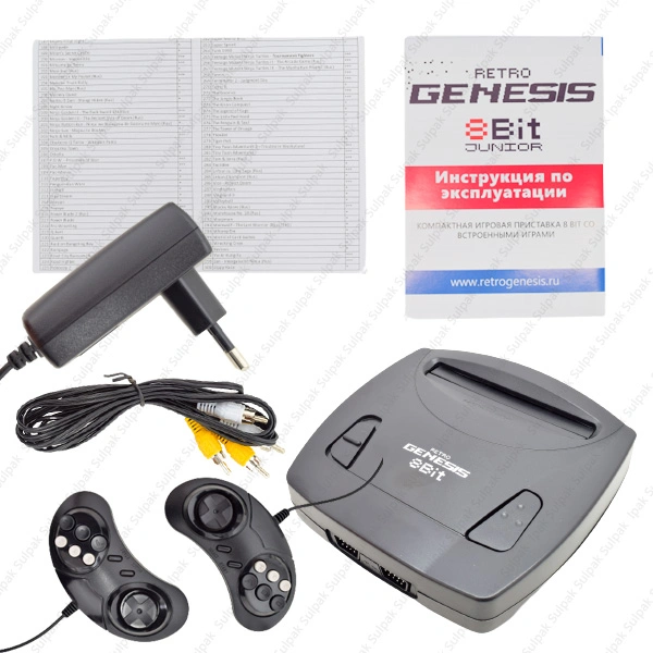 Игровая консоль Retro Genesis ZD-03 8 Bit Junior + 300 игр - фото 14