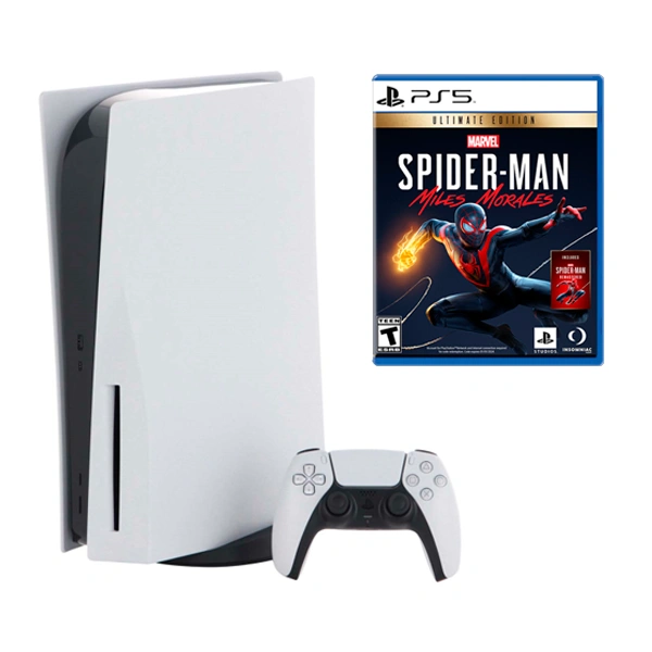 Игровая консоль Sony PlayStation 5 + Spider-Man Remastered Ultimate Edition