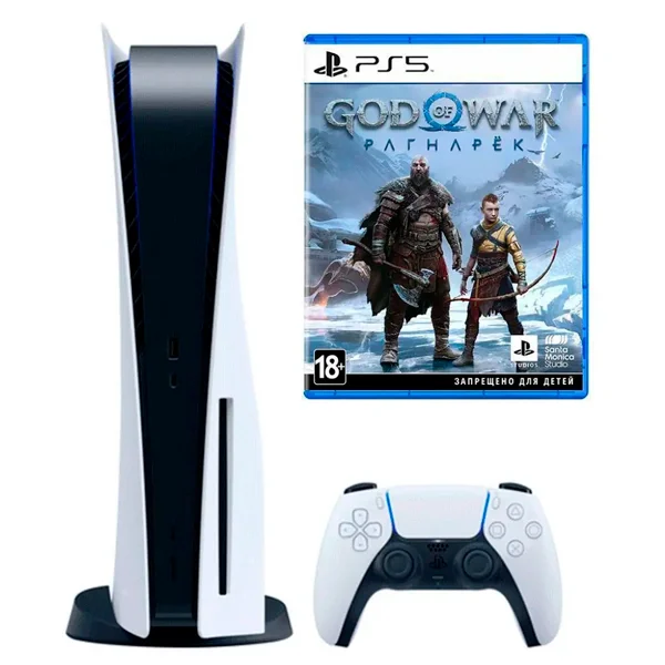 Sony ойын консолі PlayStation 5 + GOW Ragnarok