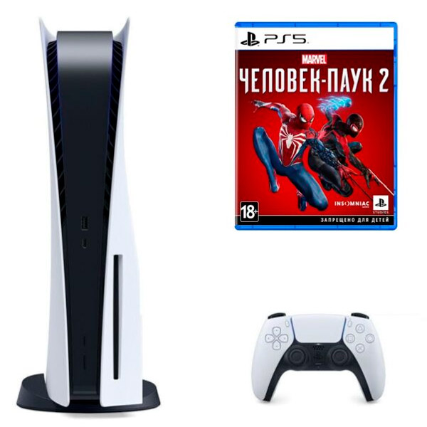 Игровая консоль Sony PlayStation 5 + Spider-Man 2