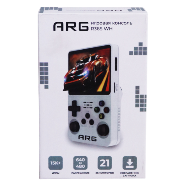 Игровая консоль ARG R36S WH - фото 6