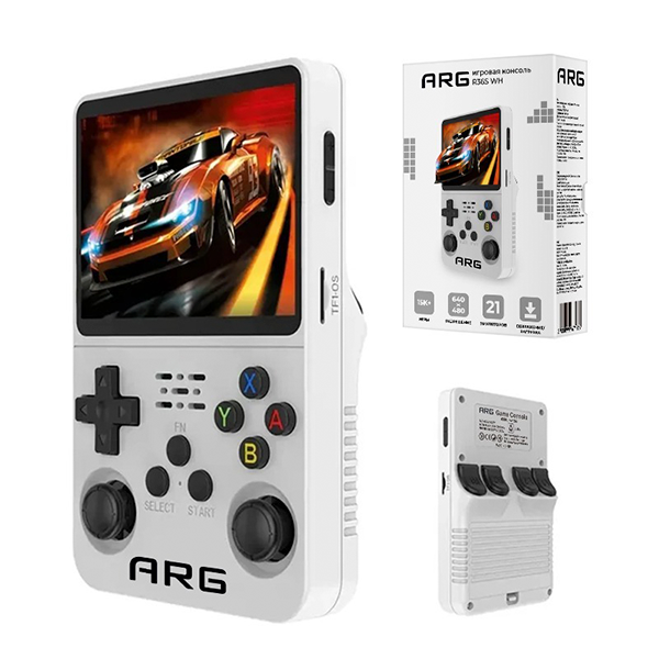 Игровая консоль ARG R36S WH