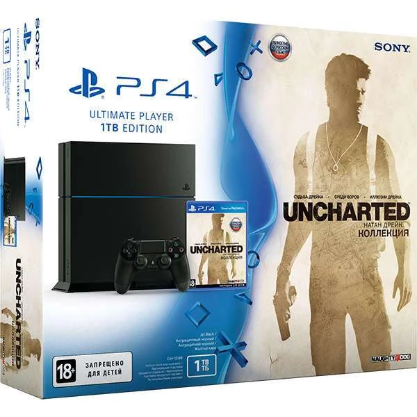 Игровая консоль Sony PlayStation 4 1TB Uncharted Collection - фото 5