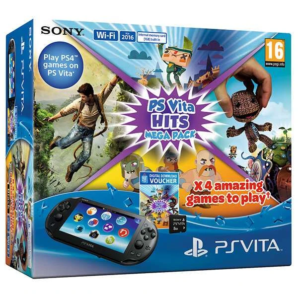 Игровая консоль Sony PS Vita Mega Pack Hits PCH-2016