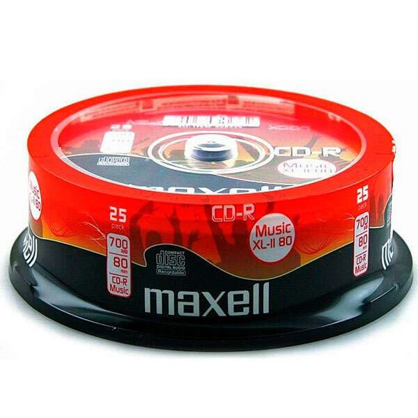 Диск Maxell CD-R XL-II 80 Music 32X (10шт)