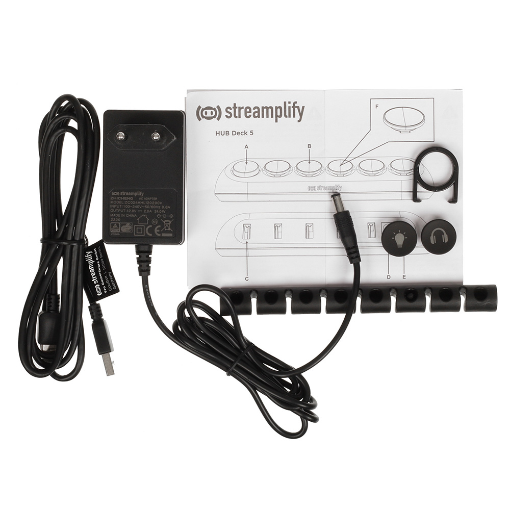 Мультифункциональный адаптер Streamplify HUB DECK 5  - фото 6 | sulpak.kg Мультифункциональный адаптер Streamplify HUB DECK 5  - фото 6