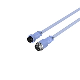 Провод для механической клавиатуры HyperX USB-C Coiled Cable Light Purple 6J682AA  - фото 4