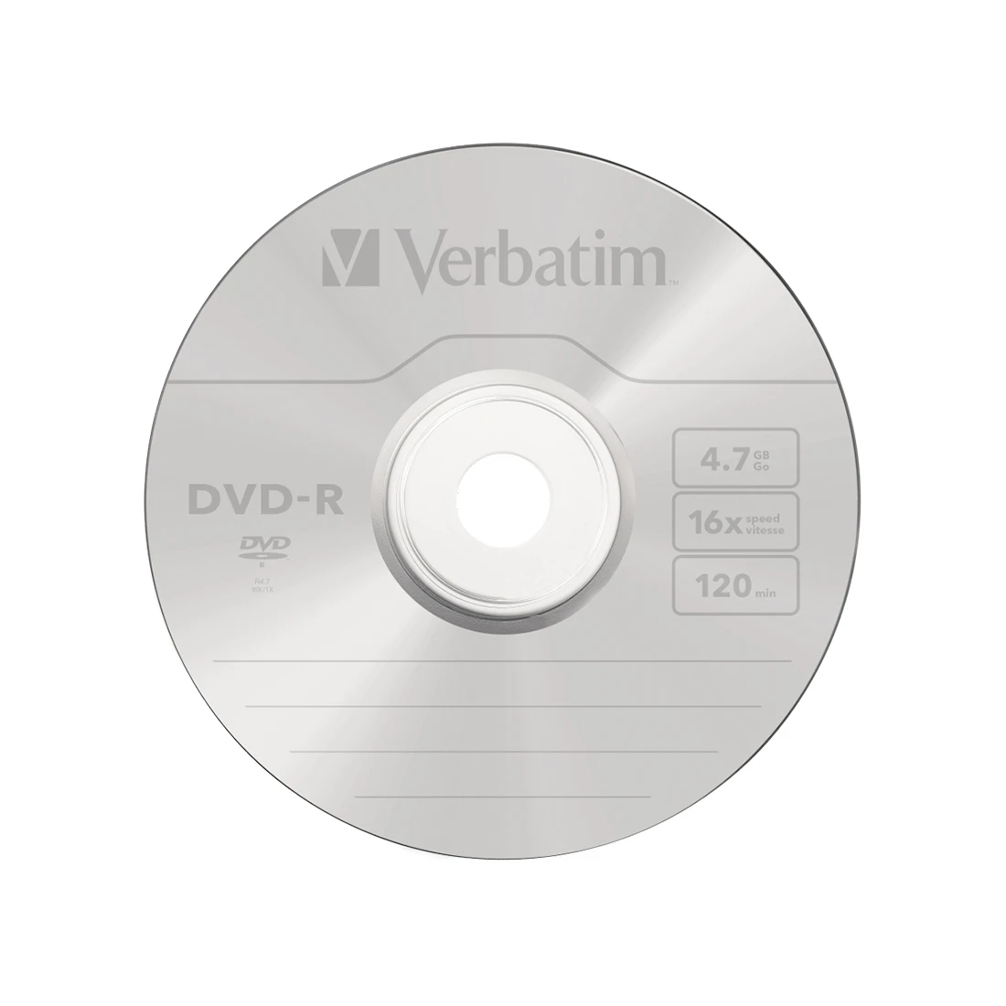 Диск DVD-R Verbatim (43548) 4.7GB 50штук Незаписанный 