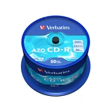Диск CD-R Verbatim (43343) 700MB 50штук Незаписанный  - фото 2