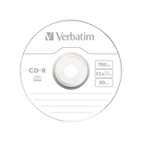Диск CD-R Verbatim (43351) 700MB 50штук Незаписанный 