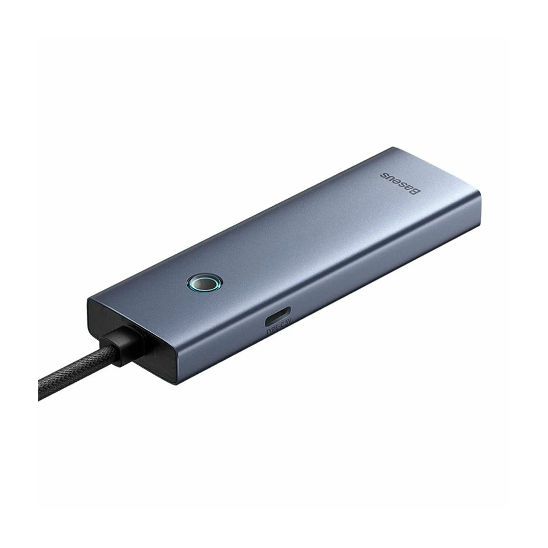 Концентратор Baseus UltraJoy Series 4-Port Space Grey (B0005280B811-08)  - фото 2