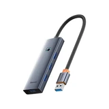 Концентратор Baseus UltraJoy Series 4-Port Space Grey (B0005280B811-10)  - фото 2