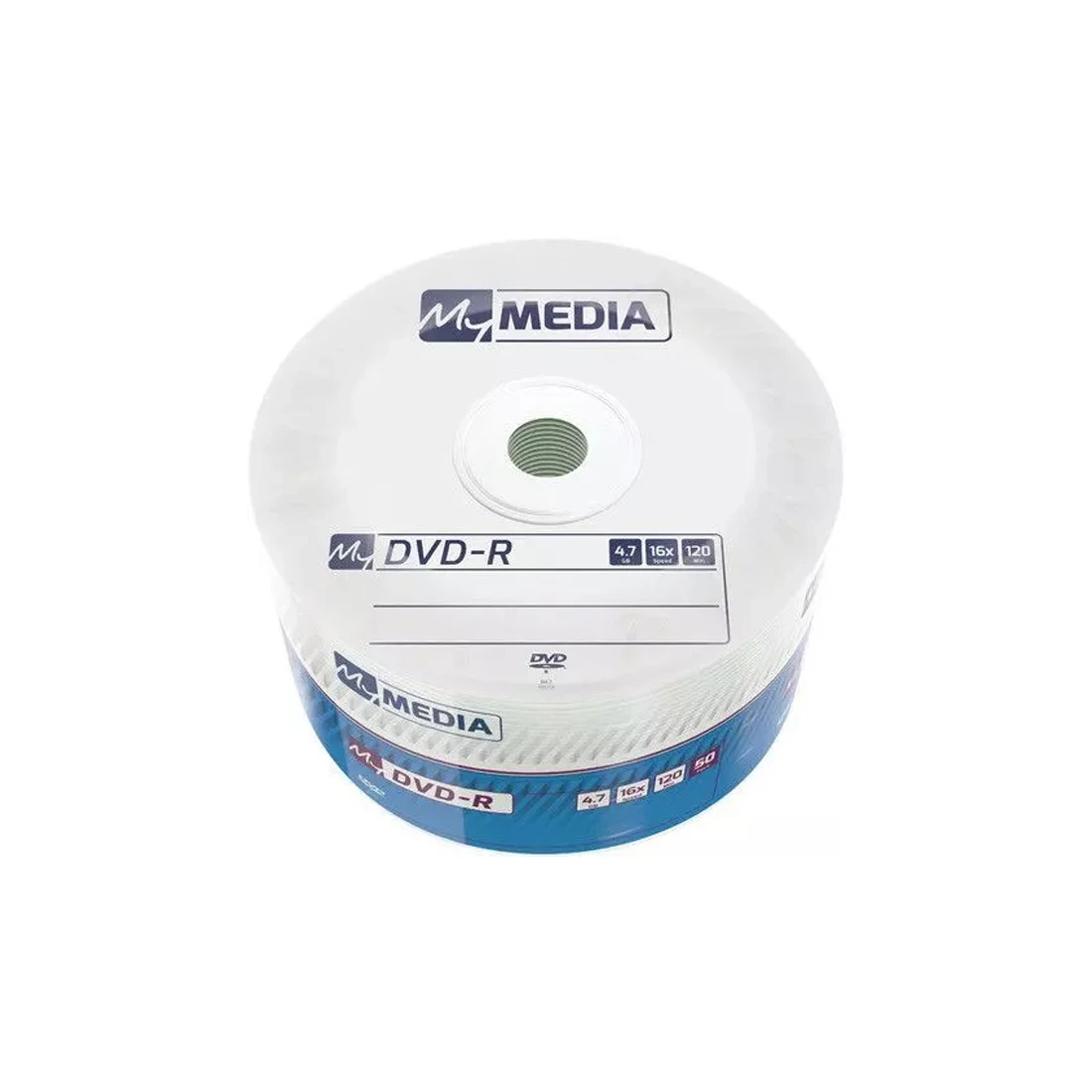 Диск DVD-R MyMedia (69202) 4.7GB 50штук Printable Незаписанный 