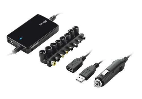 Универсальный адаптер питания TRUST Ultraslim Notebook Power Adapter 70W 18065