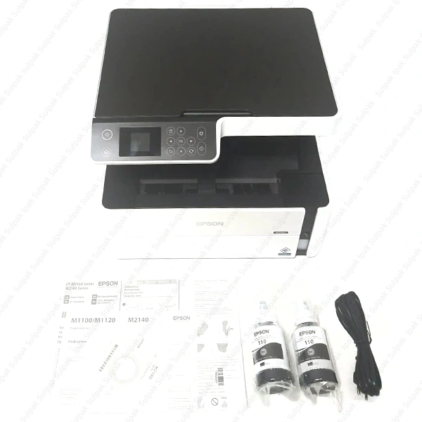 Струйное МФУ Epson M2140 (СНПЧ, черно-белая печать) - фото 5