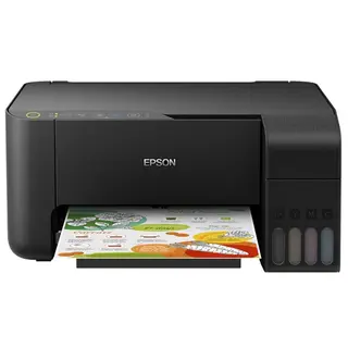 Струйное МФУ Epson L3150 (СНПЧ, Wi-Fi, цветная печать)