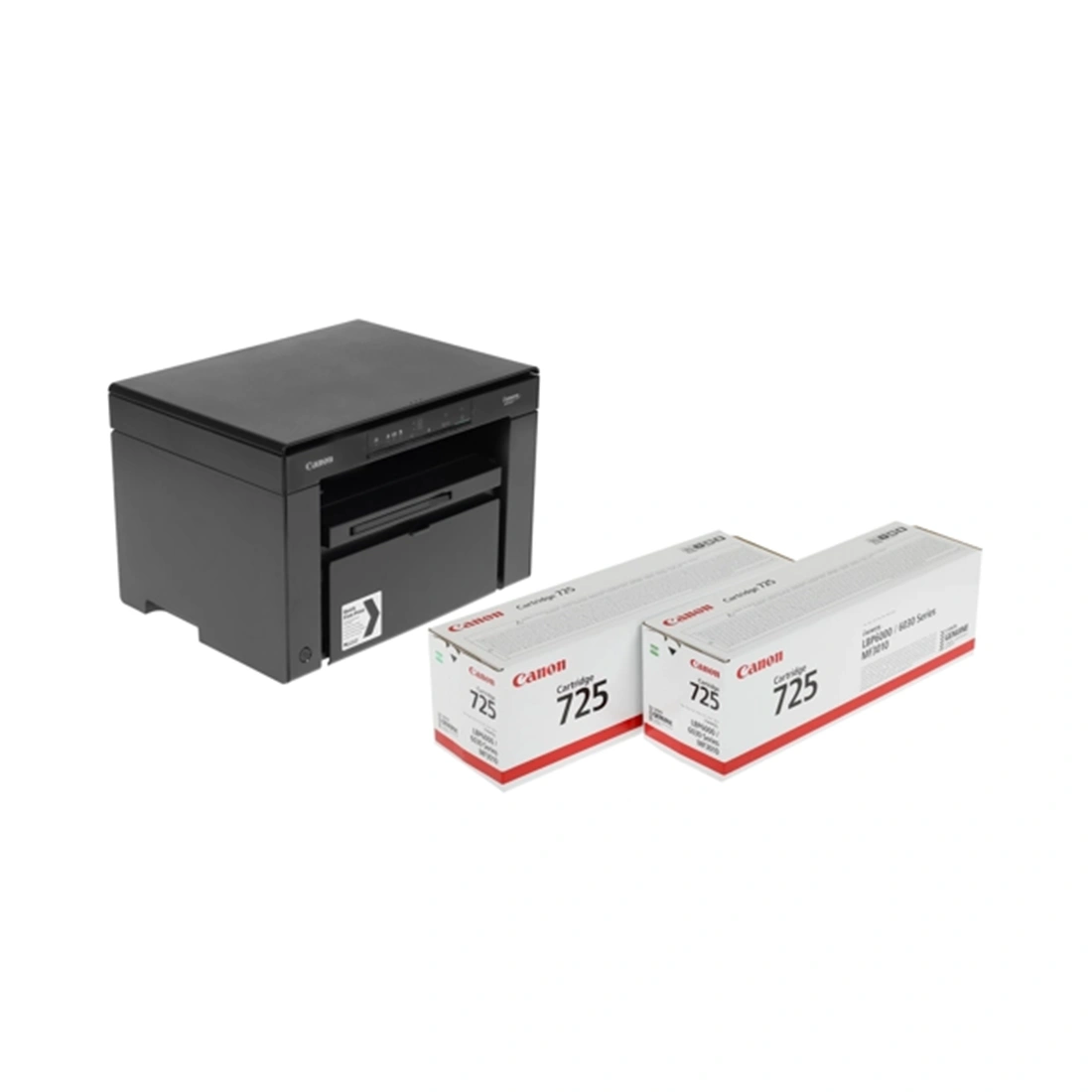 Монохромное лазерное МФУ Canon MF3010 BUNDLE i-SENSYS MF3010 + 2 картриджа 725 (bundle) - фото 3