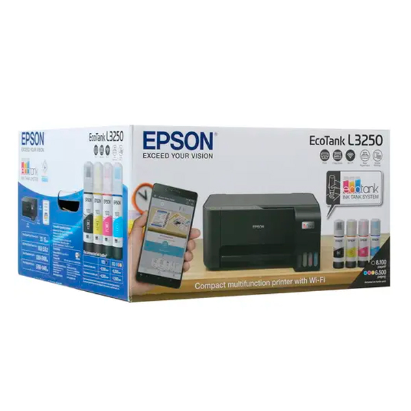 Сиялы КФҚ Epson L3250 (Wi-Fi, түрлі түсті басып шығару)