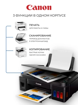 Струйное МФУ Canon Pixma G2416 - фото 4