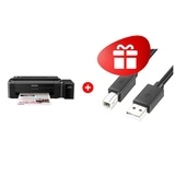 Комплект Epson L132 (СНПЧ, цветная печать) + ARG A-B (3m) 