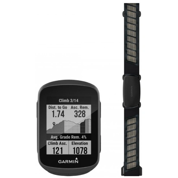 Велокомпьютер Garmin Edge 130 Plus Bundle
