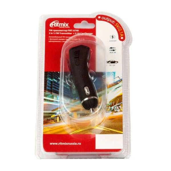 Модулятор Ritmix FMT-A740 - фото 2