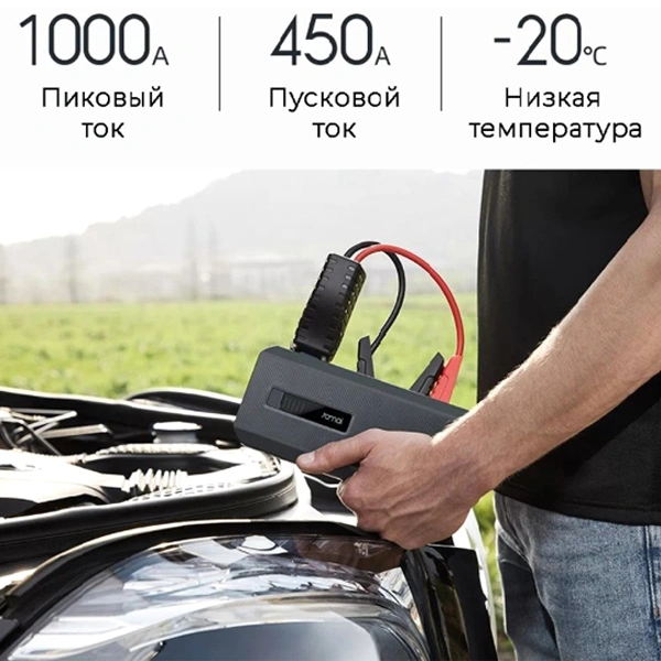 Портативное пуско-зарядное устройство 70mai Jump Starter Max Midrive PS06 Jump Starter Max Midrive PS06 - фото 10