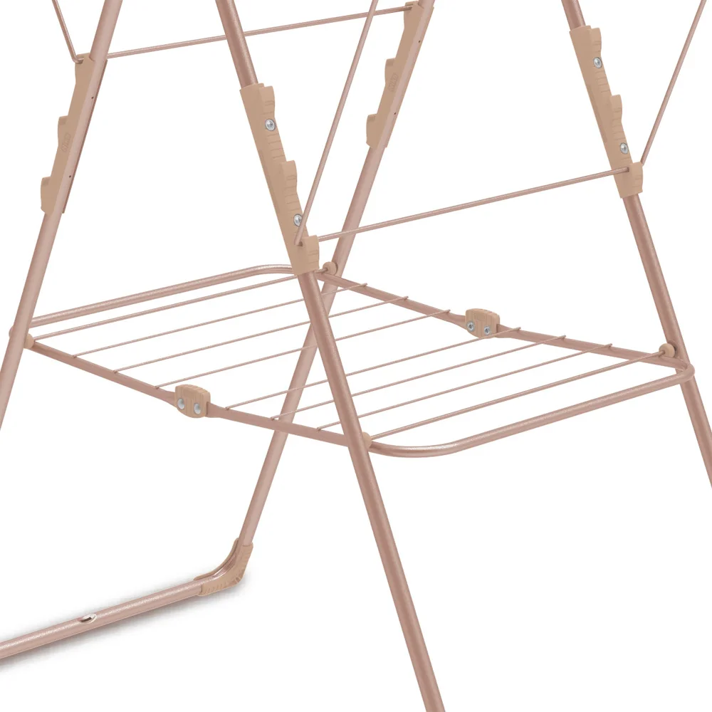 Сушилка напольная Nika СБ8П/РЗ 21 м  розовое золото - фото 3