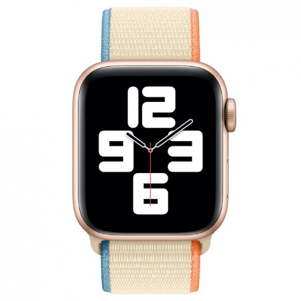 Ремешок Apple 40mm Cream Sport Loop (MY9Y2) - фото 3