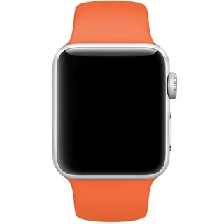 Ремешок Apple 42mm Spicy Orange Sport Band S/M & M/L (MQUW2)