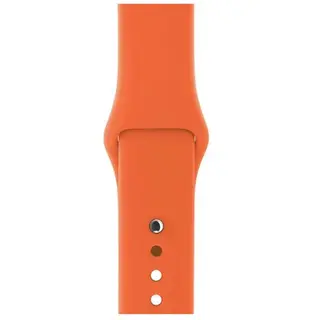 Ремешок Apple 42mm Spicy Orange Sport Band S/M & M/L (MQUW2)