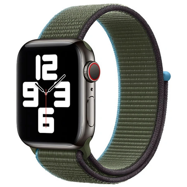 Ремешок Apple 44mm Inverness Green Sport Loop (MYA72) - фото 2